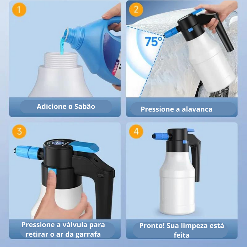 CleanCar Nivus Lavadora Elétrica à Jato de Pressão - (🔥 Último Dia Promoção 50% OFF!)