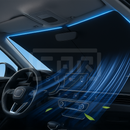 SunShield Nivus™ Protetor Solar Automotivo Retrátil