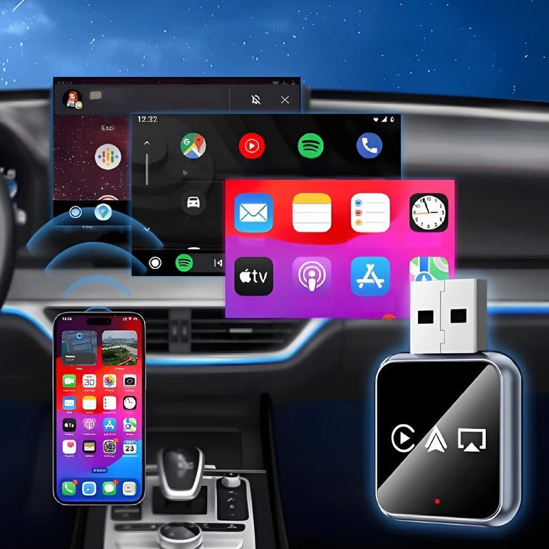 ConectPRO™ Adaptador de Carplay/Android Auto sem Fio