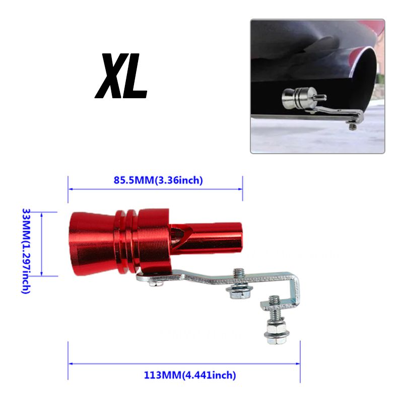 WhistlePipe™ Apito Turbo para Escapamento Club do Auto