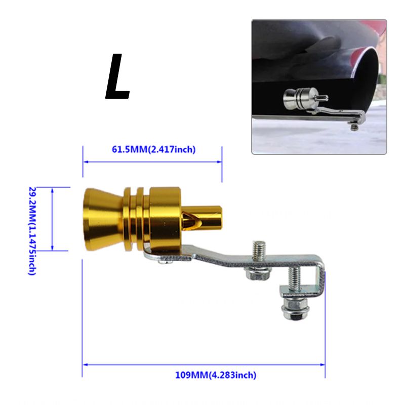 WhistlePipe™ Apito Turbo para Escapamento Club do Auto
