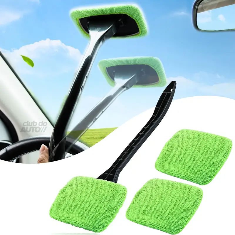 CleanVision™ Limpador de Parabrisa 180° Portátil Longo Alcance